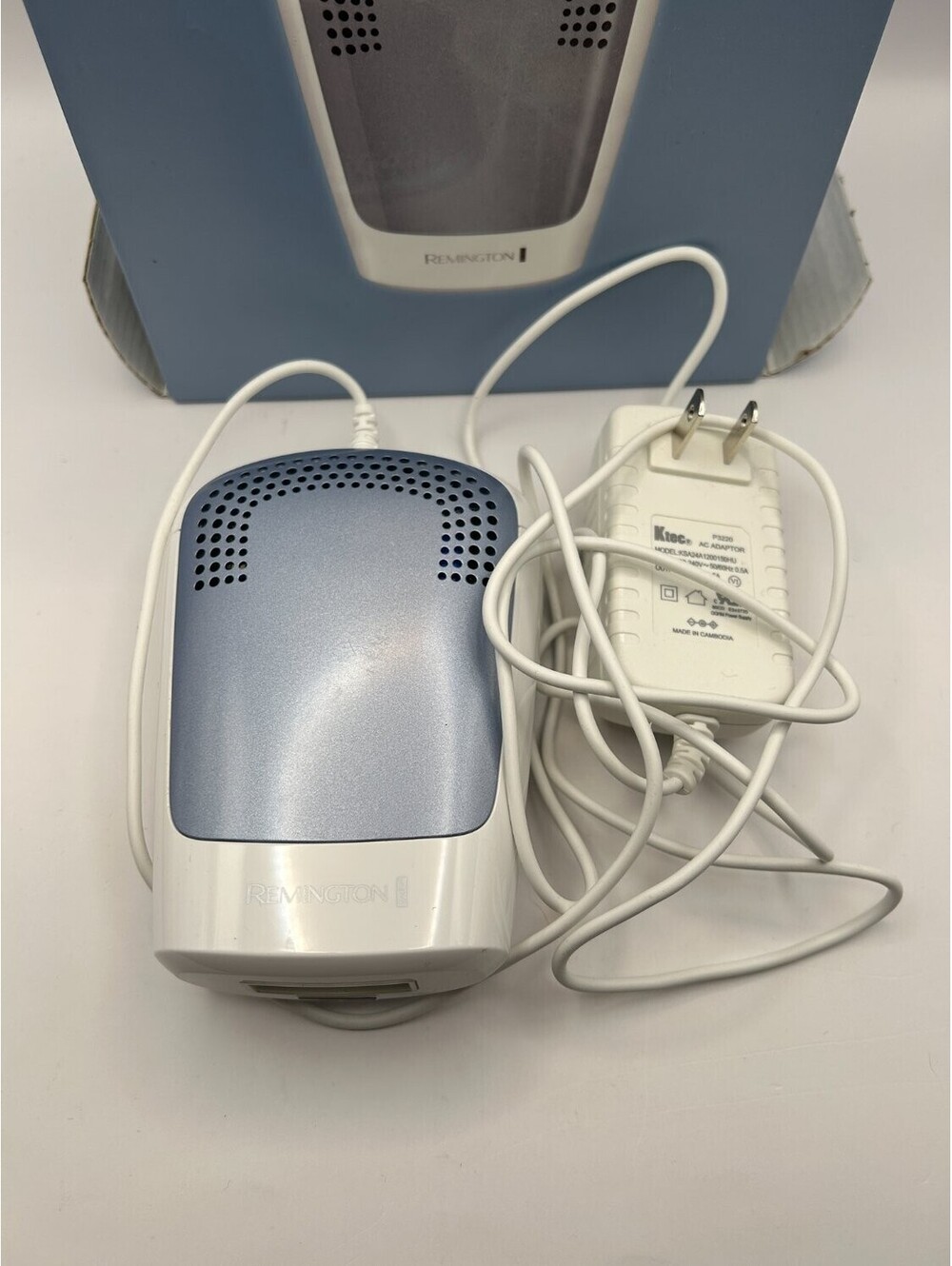 Remington iLIGHT IPL3500CDN Compact IPL Hair Removal System with Adapter & Box